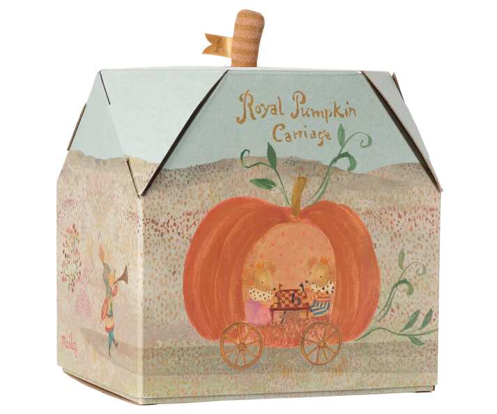 NEW* Maileg Pumpkin Carriage 2025 Updated Color | Tselaine