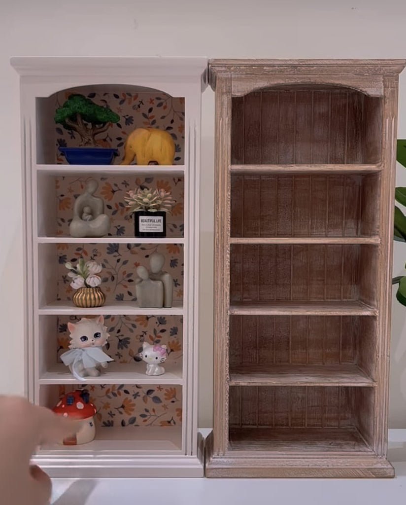 Clintonville Bookcase for Dollhouses- RESTOCKED JANUARY 2024