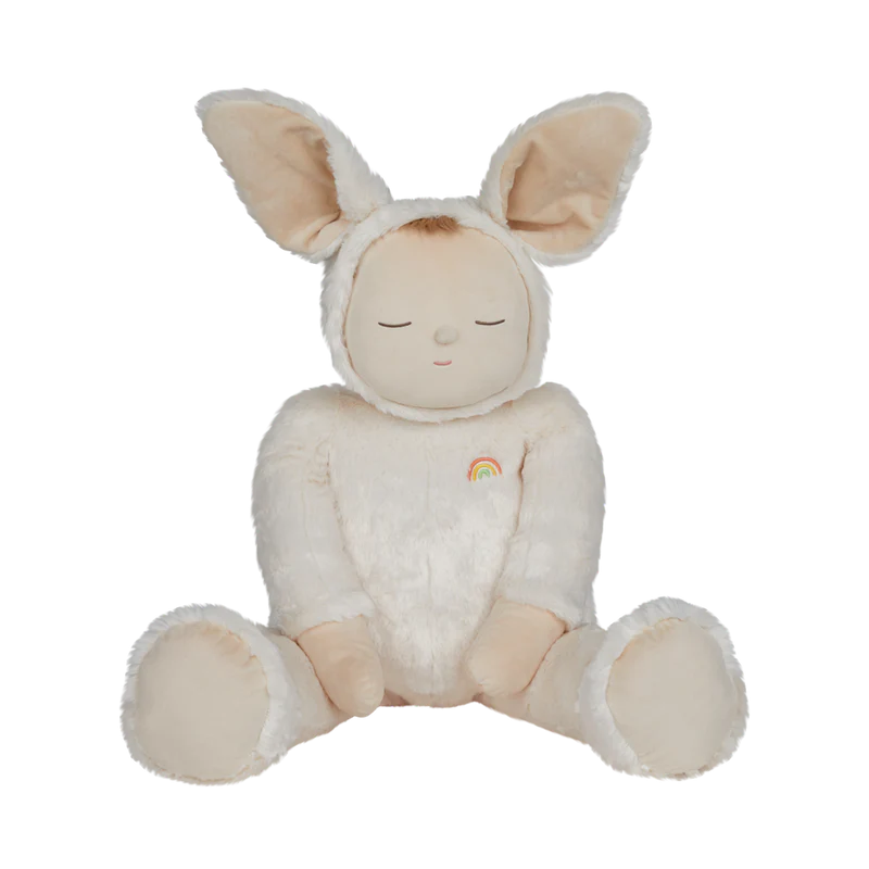 チムたん MY LITTLE BUNNY Giant Cozy Dinkum Bunny Moppet - Soft Beige | Tselaine