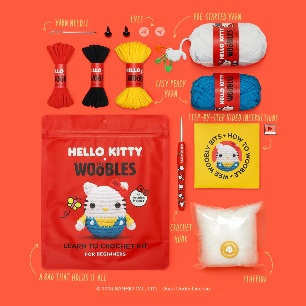 Hello Kitty® Crochet Kit | Tselaine