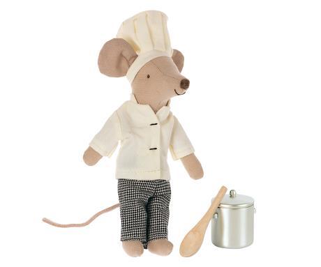 Maileg Fall Winter 2021 Chef Mouse with pot and spoon IN STOCK