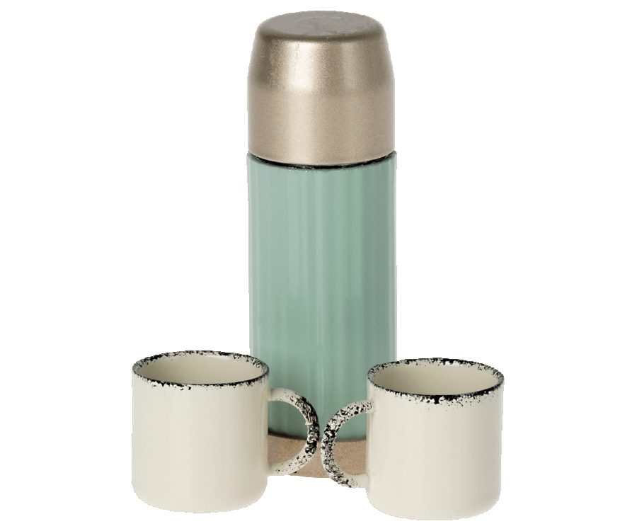 Maileg - Thermos and Cups - Mint