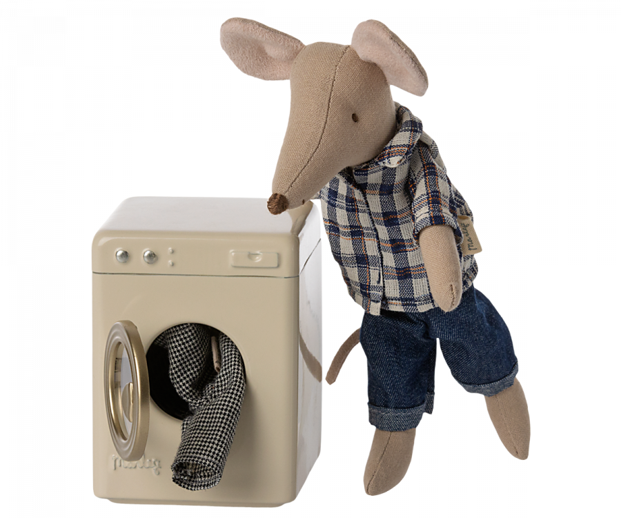 PREORDER: Toy Washing machine, Mouse (End of year 2023)