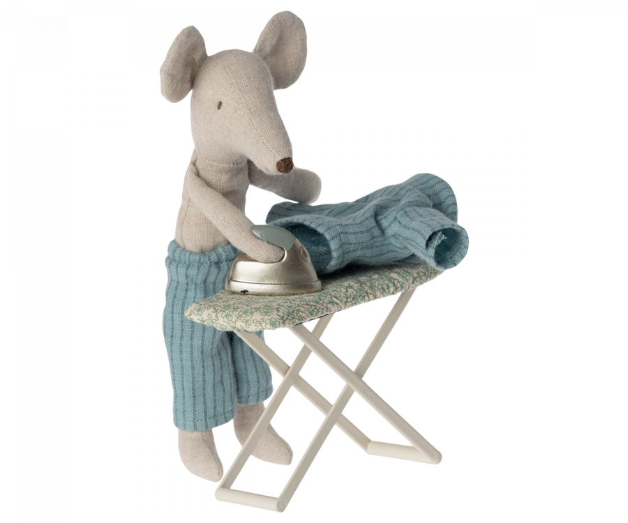 Iron and ironing board, Mouse (11/1/23)