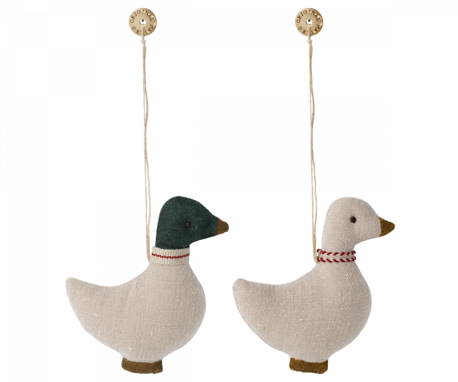 Maileg Duck Ornaments PAIR (PREORDER FALL 2023)