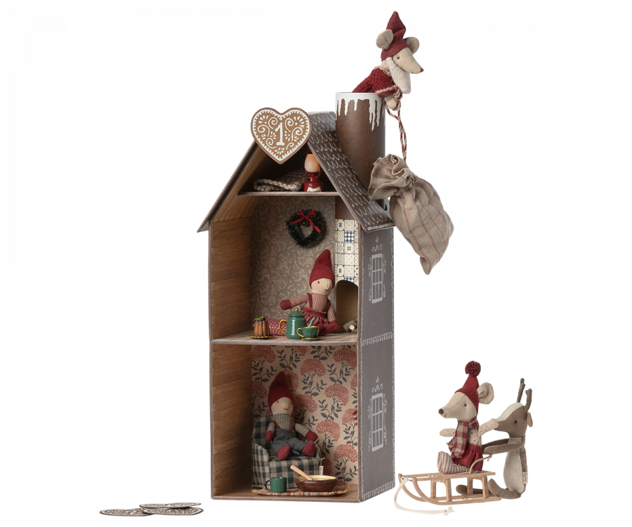 Gingerbread house, Mouse FW23 In Stock now