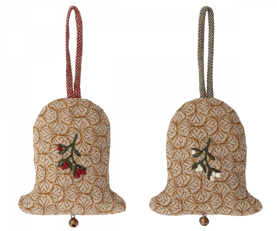 Bell ornament, Large, Set of 2