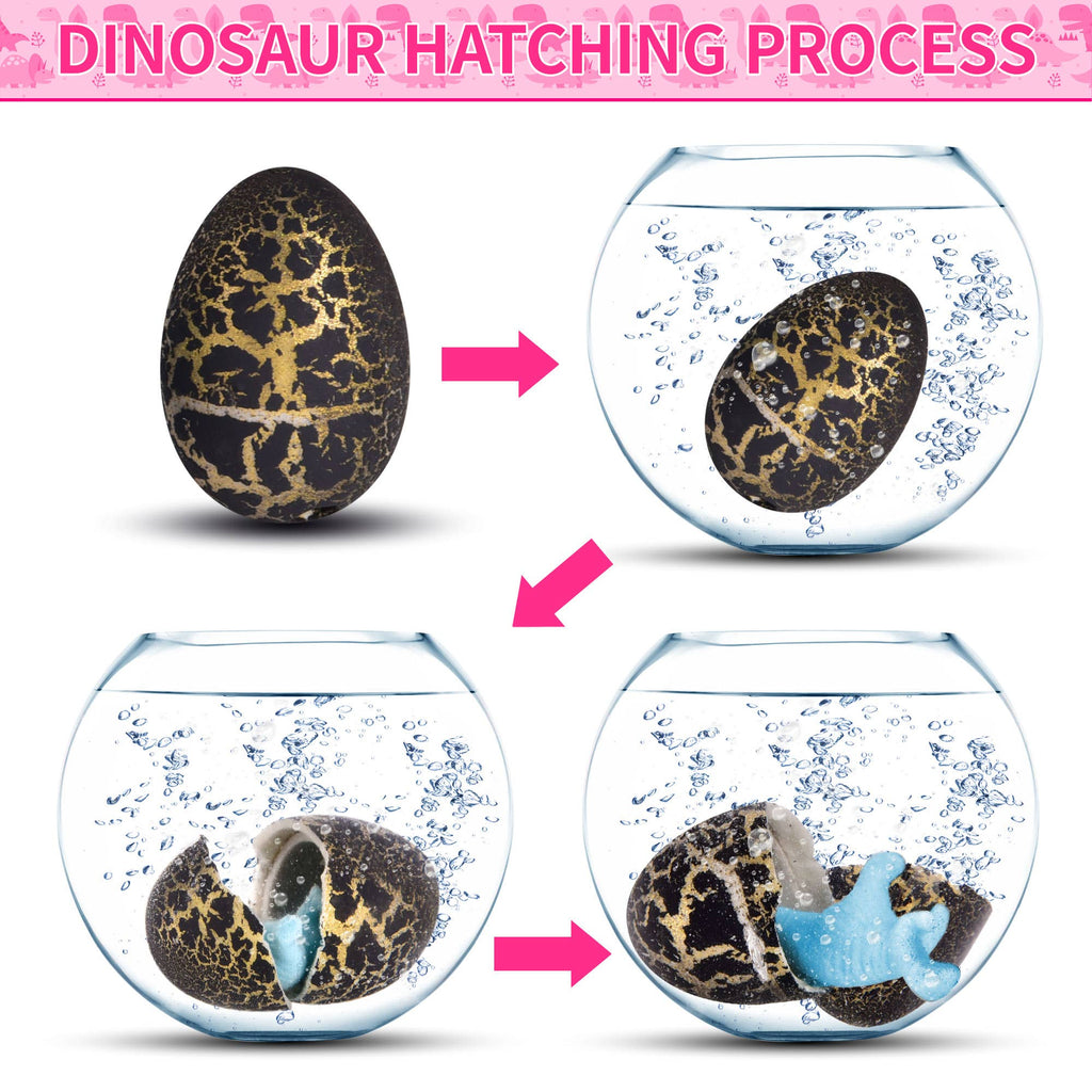 40 Packs Kids' Valentine Dinosaur Hatching Eggs & Cards Set