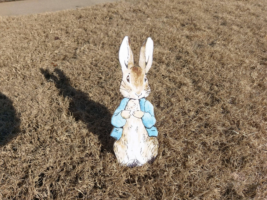 Peter Rabbit Standing Wood Cutout: 8x2