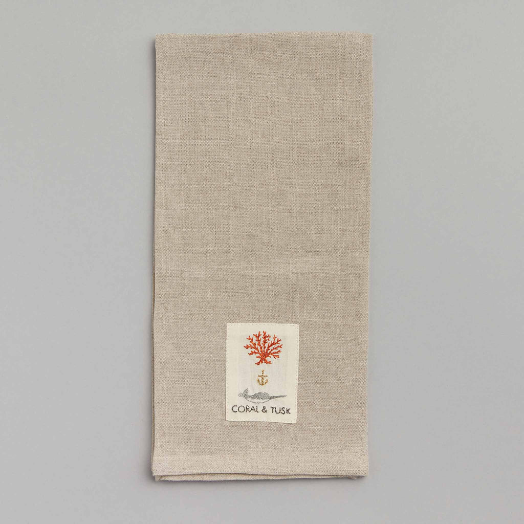 Bear Tulip Tea Towel