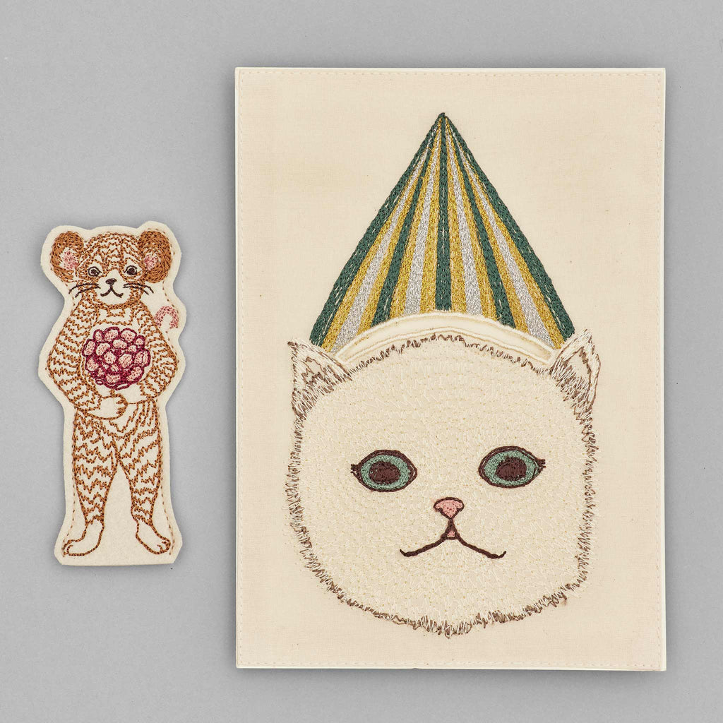 Baby Cat Birthday Surprise Card