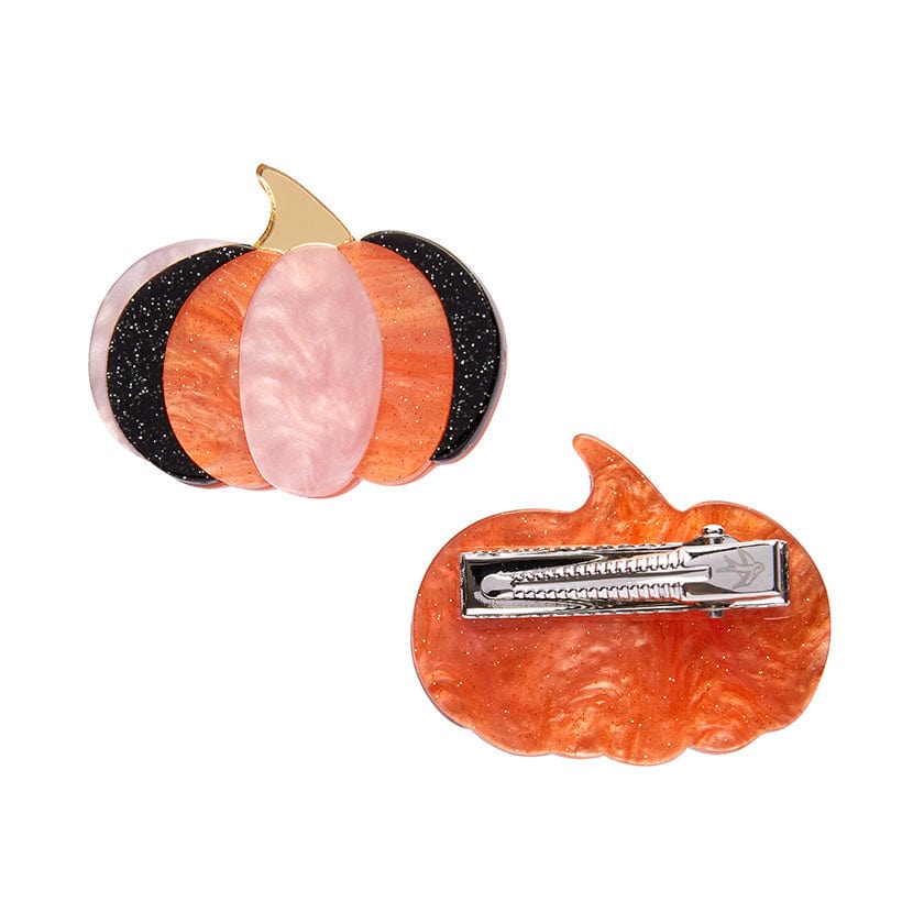 Haunted Harvest hair clips set