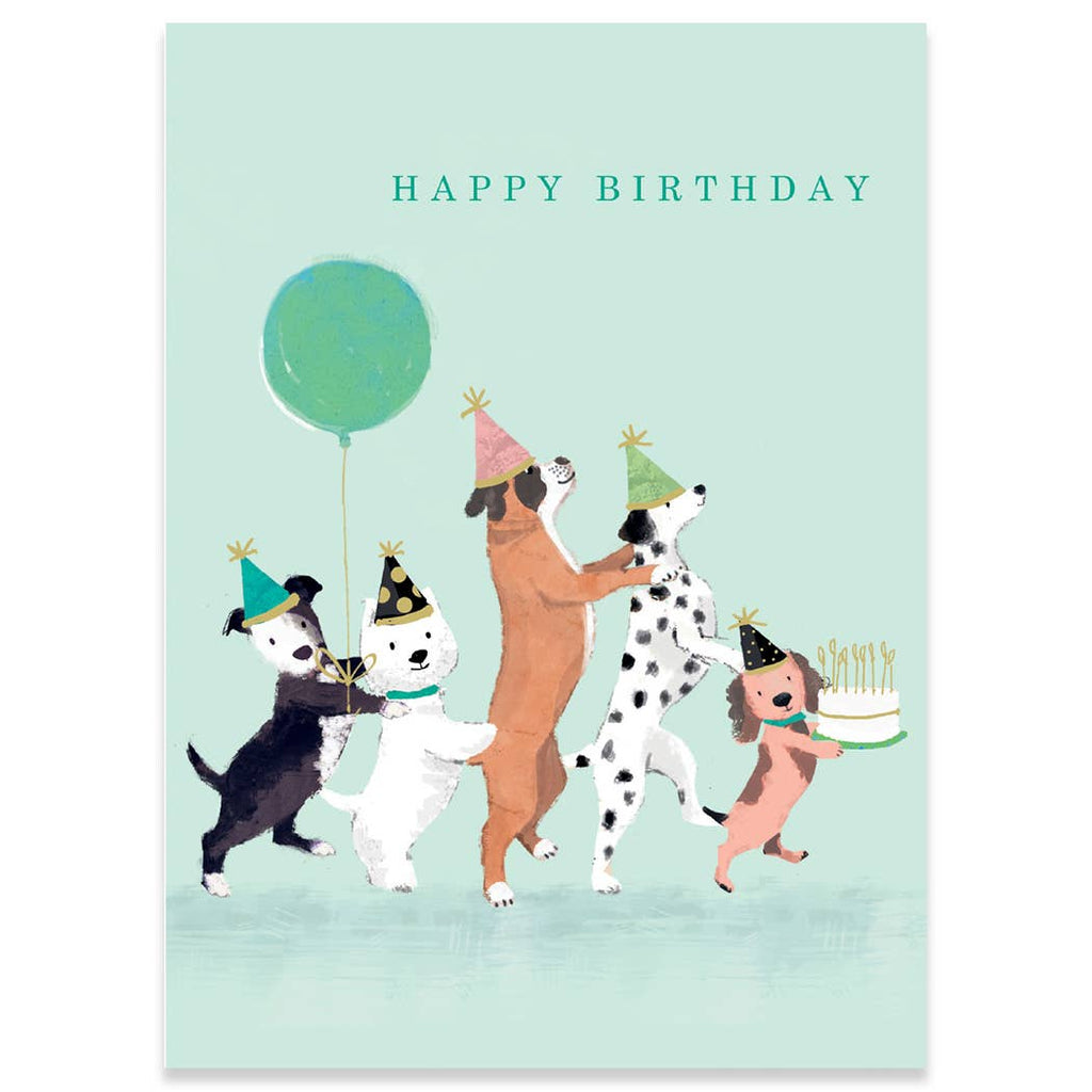 DOG CONGA | CARTE BIRTHDAY CARD