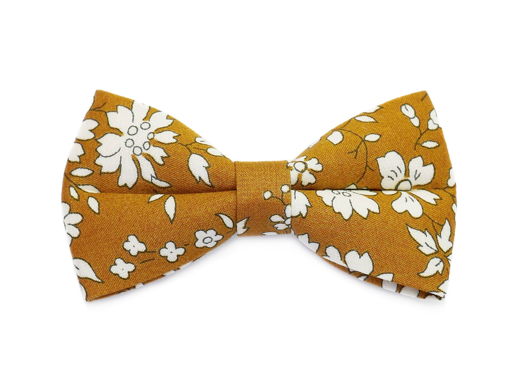 Liberty Capel Large Bow ClipGGHC348 MUSTARD