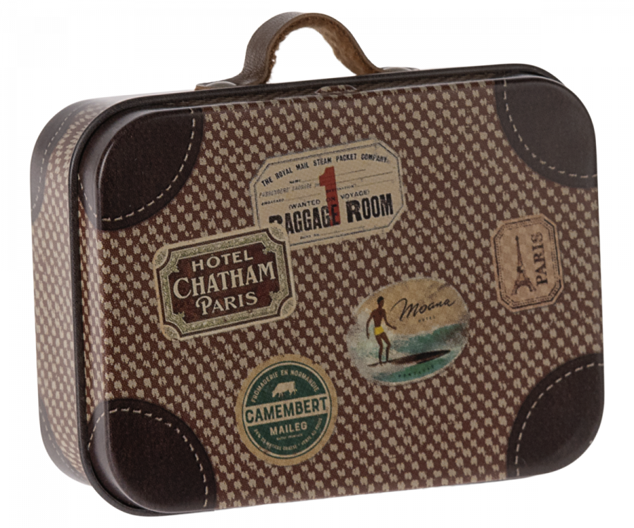 PREORDER SUITCASE, MICRO - BROWN (4/1/24)