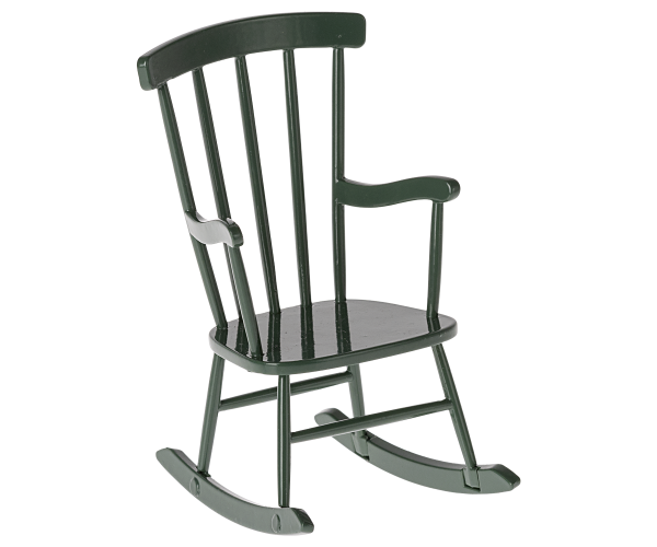 *NEW* ROCKING CHAIR, MOUSE - DARK GREEN (4/15)