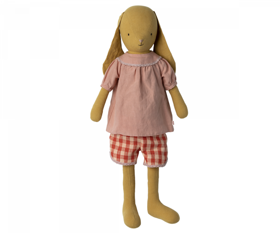 Bunny size 5, Dusty yellow - Blouse and shorts (IN STOCK MARCH 2023)