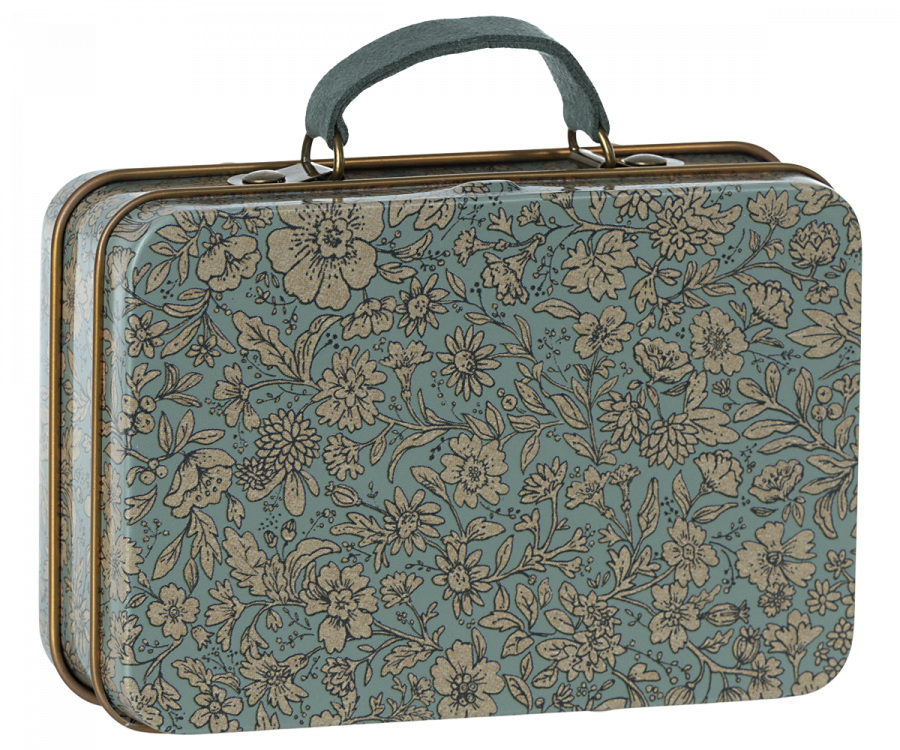 Small suitcase, Blossom - Blue (Maileg IN STOCK 2023)