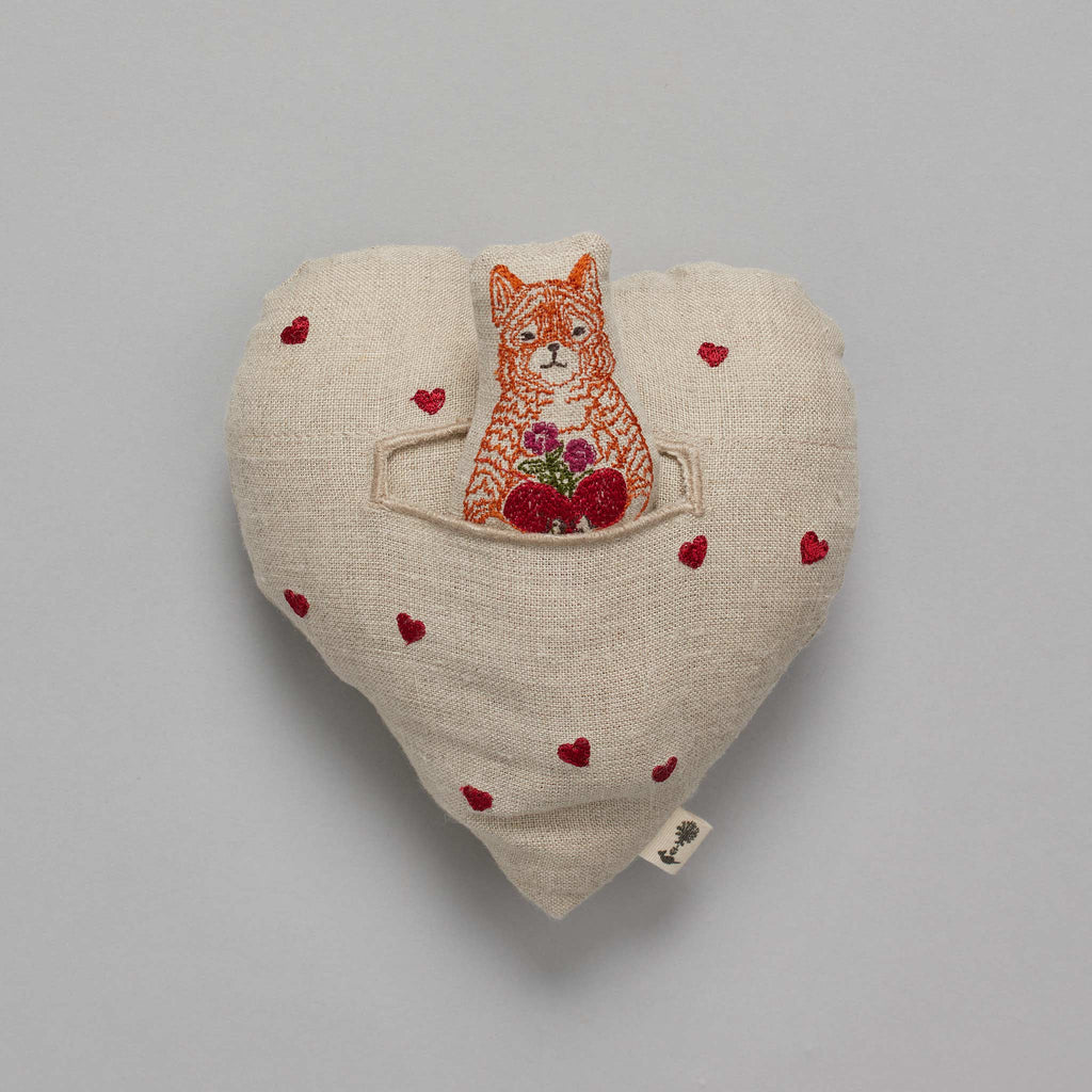 Fox Heart Pocket Valentine