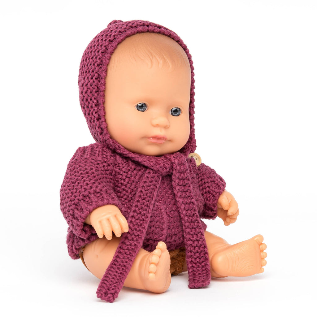 Dressed Caucasian Baby Doll Boy 8 1/4'' (31121&31665)