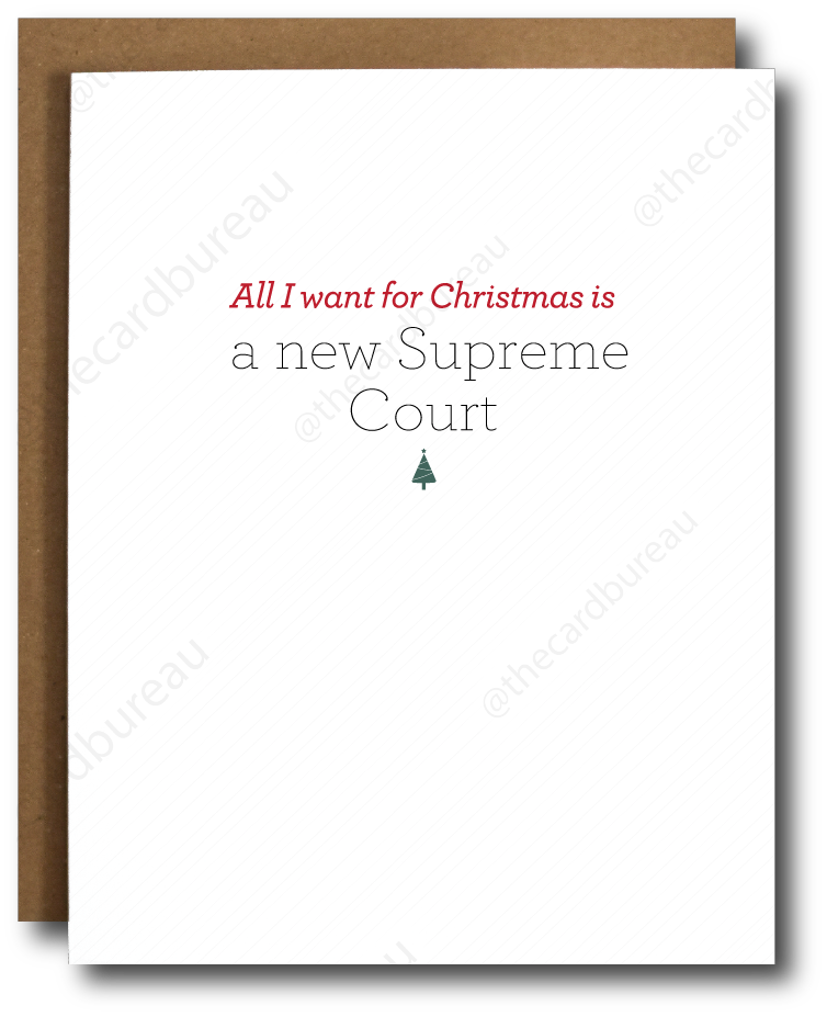 Supreme Court Christmas Card