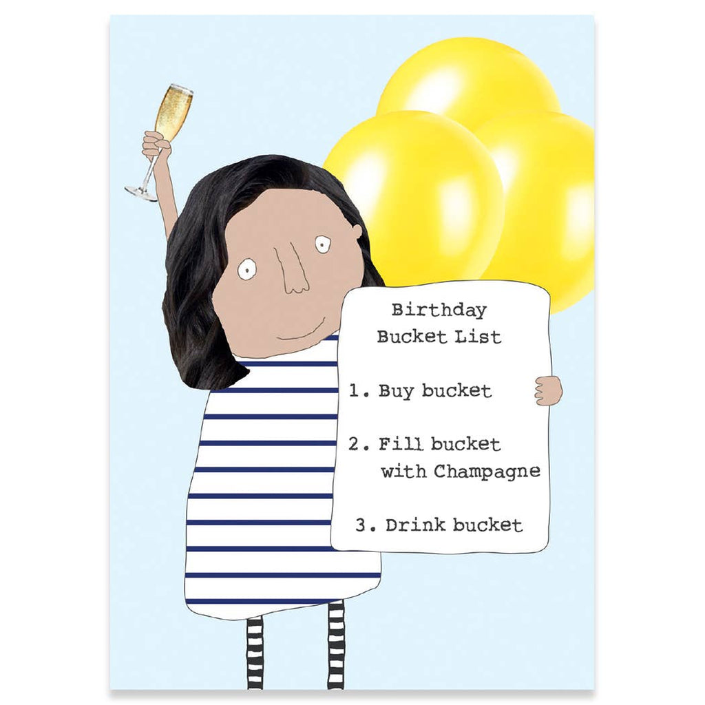BUCKET LIST | ROSIE MADE A THING BIRTHDAY CARD