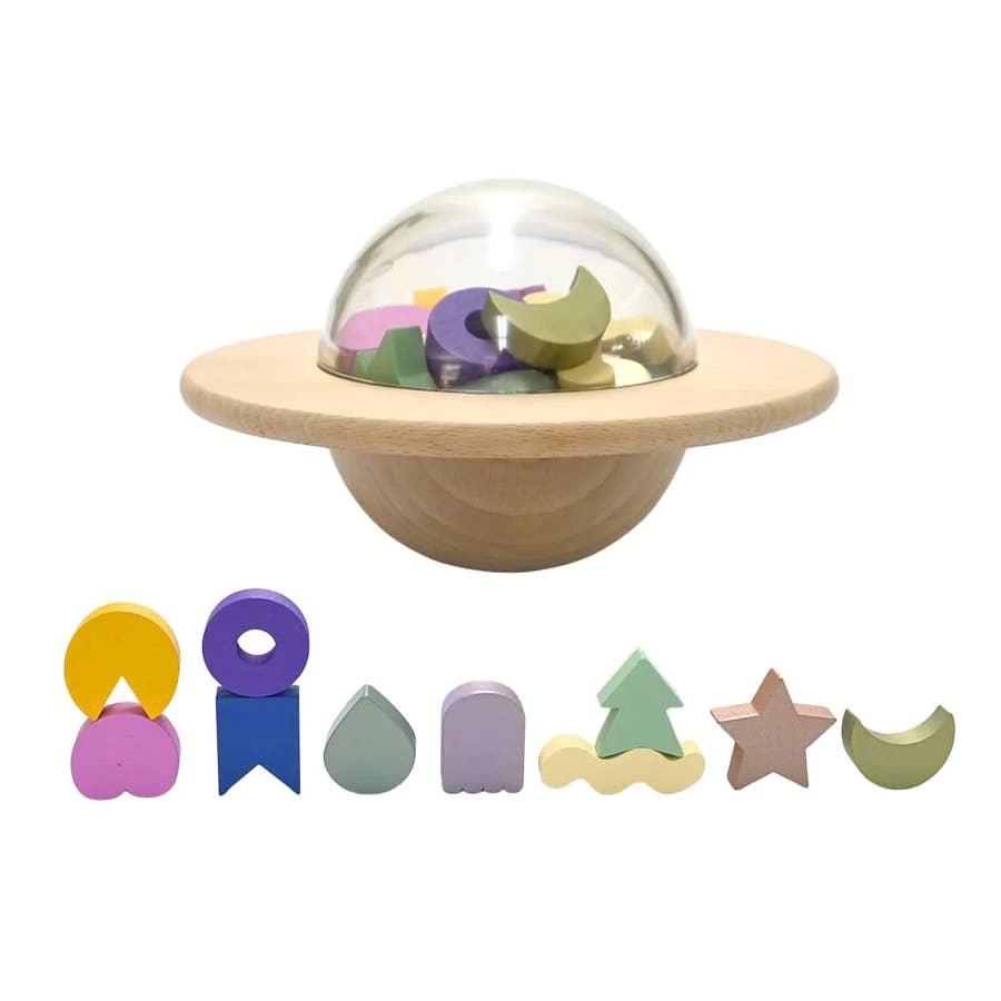 UFO wooden balance game - NEW!