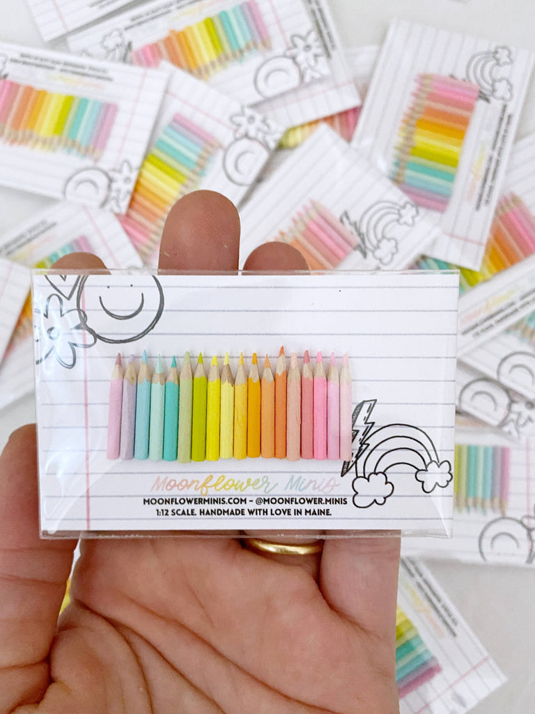 Miniature Colored Pencils