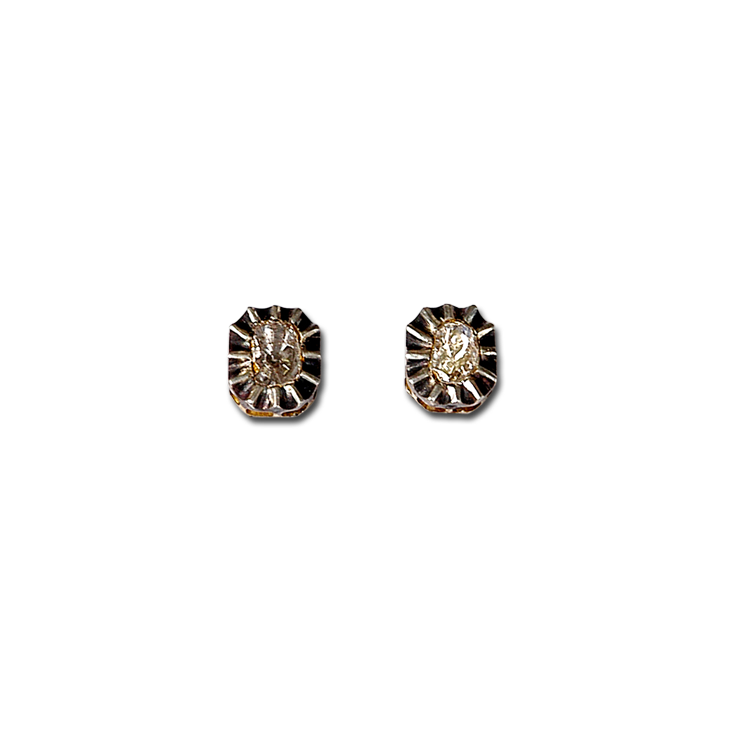 Misha Solitaire Small Earrings