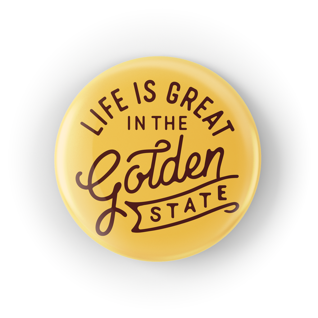 Golden State Button