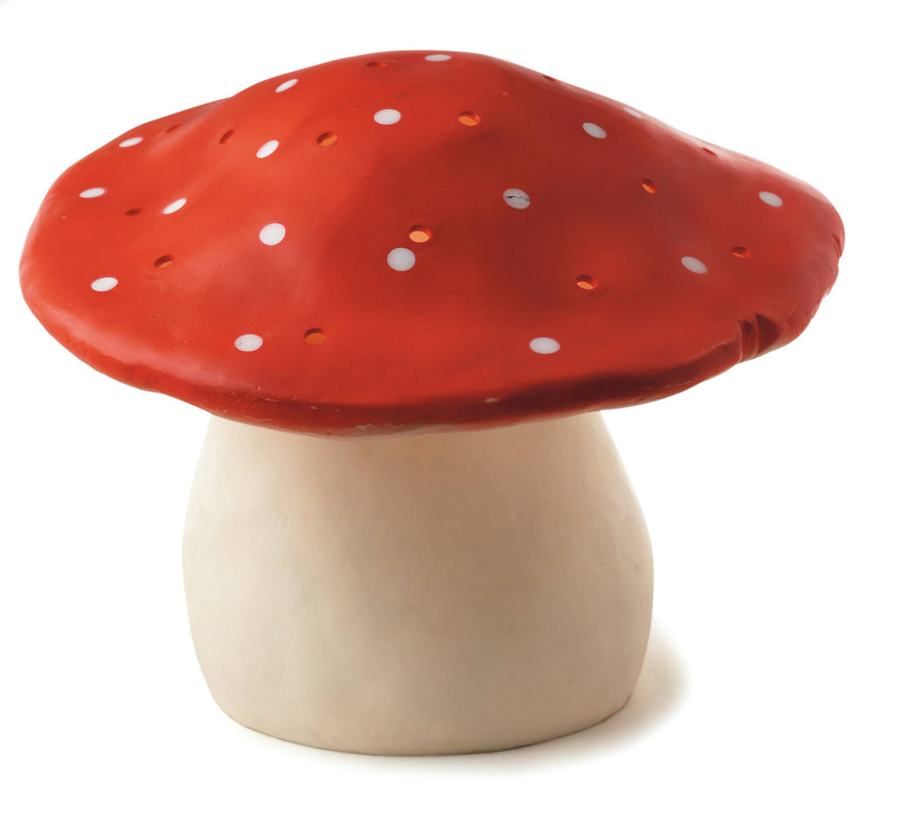 Medium Mushroom Red w/ Plug