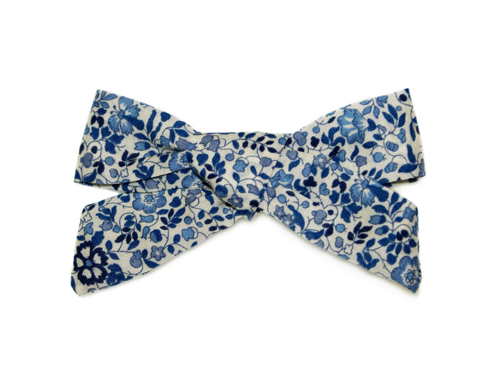 Liberty Katie & Millie Soft Bow ClipGGHC403 BLUE