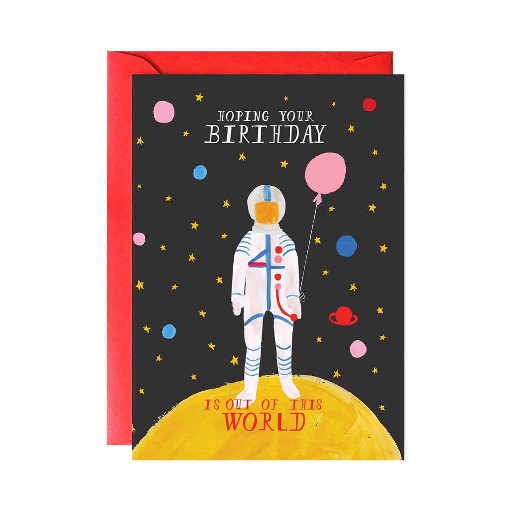 Out of this World - Greeting Card