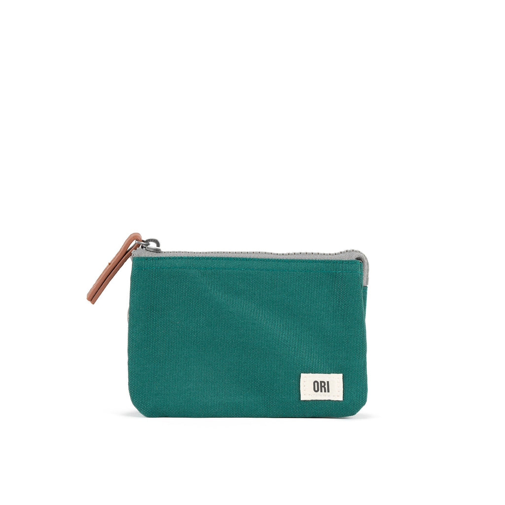 Carnaby Wallet teal recycled canvas
