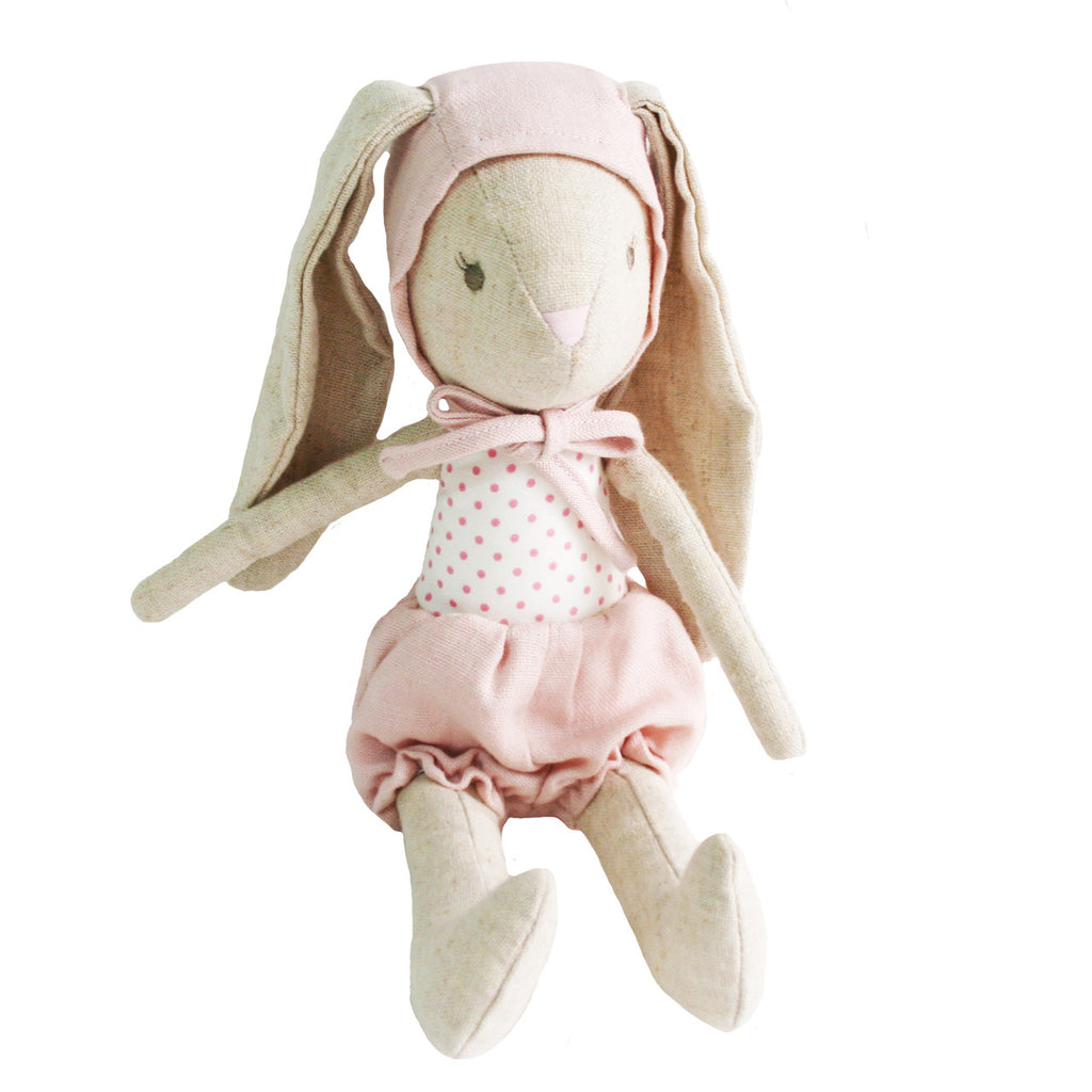 Baby Girl Bunny in Bonnet 26cm