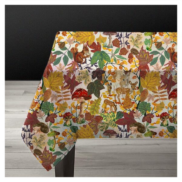 Falling Leaves Tablecloth Natalie Lete