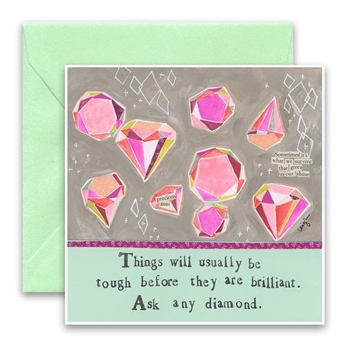 Brilliant Diamond Card