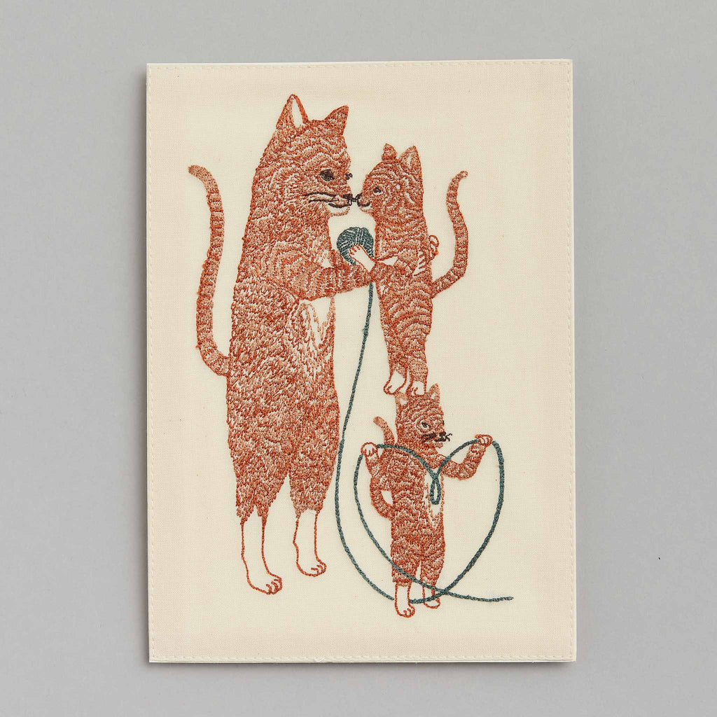 Mama Cat & Kittens Card