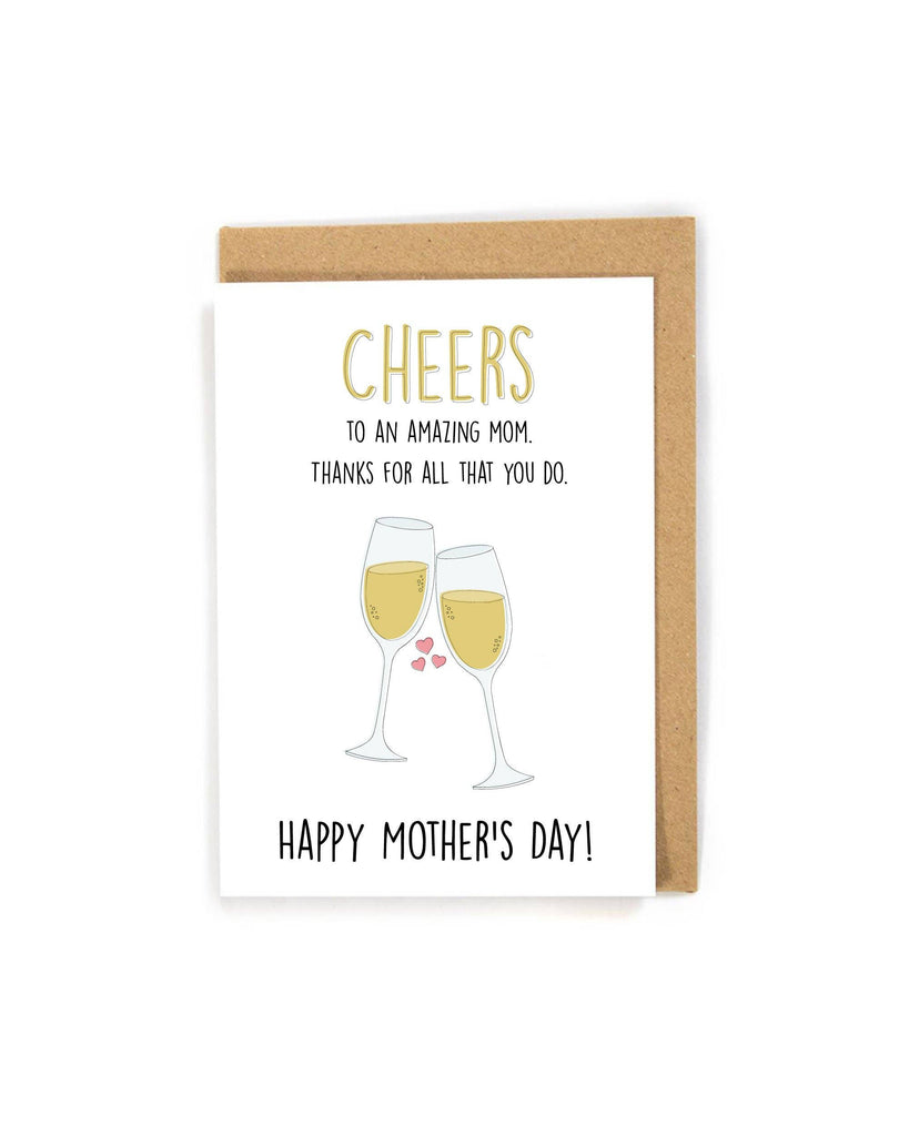 Cheers Mother's Day Card