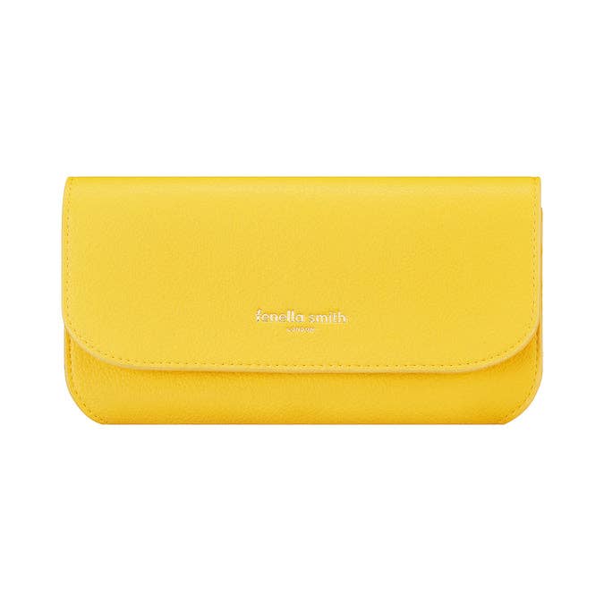 Yellow Lara Vegan Leather Purse/Wallet