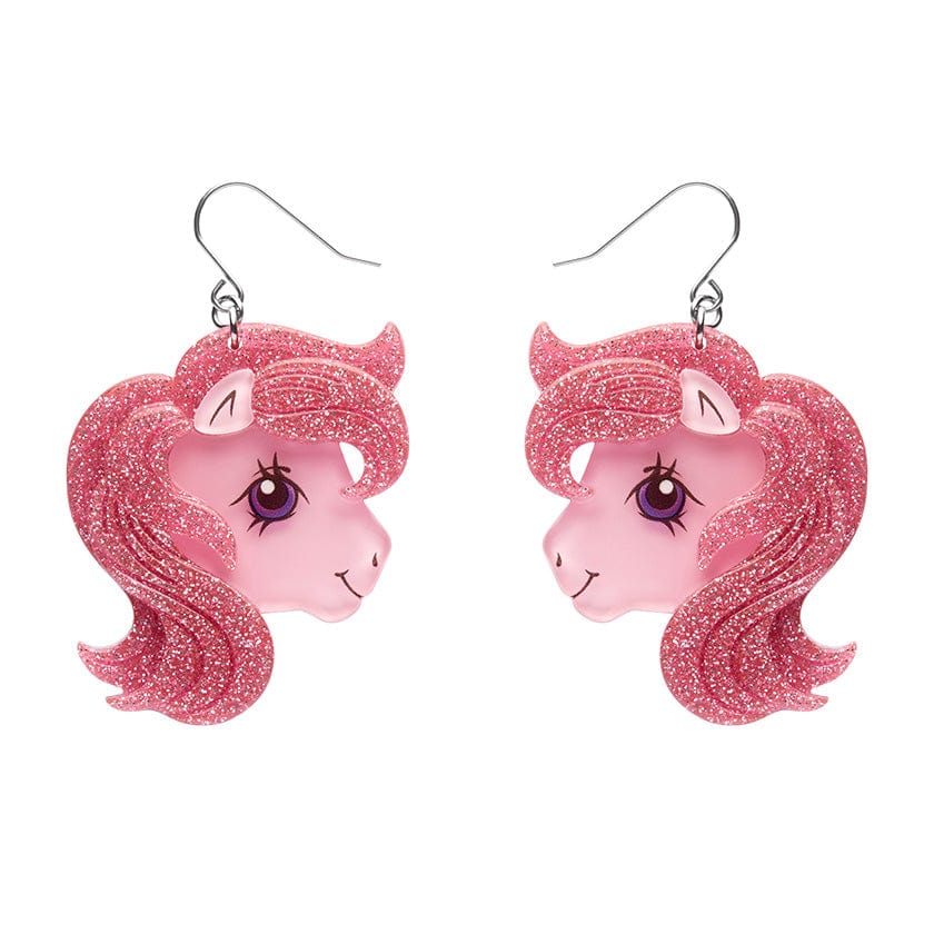 Cotton Candy drop earrings