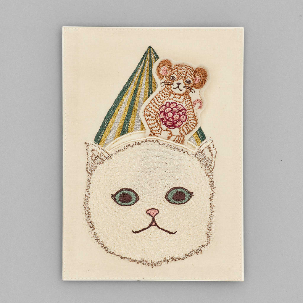 Baby Cat Birthday Surprise Card