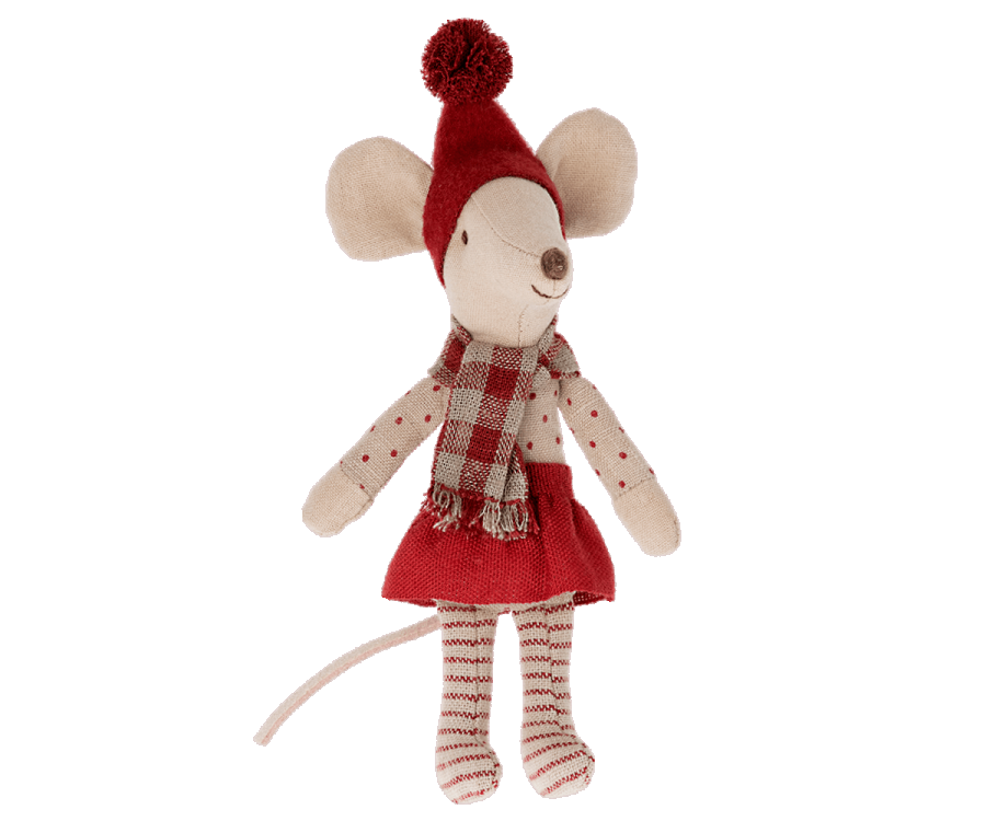 Maileg FW22 IN STOCK Christmas Mouse Big Sister
