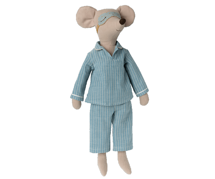 Maileg Sp/S22 MAXI Mouse Mouse in Pajamas IN STOCK