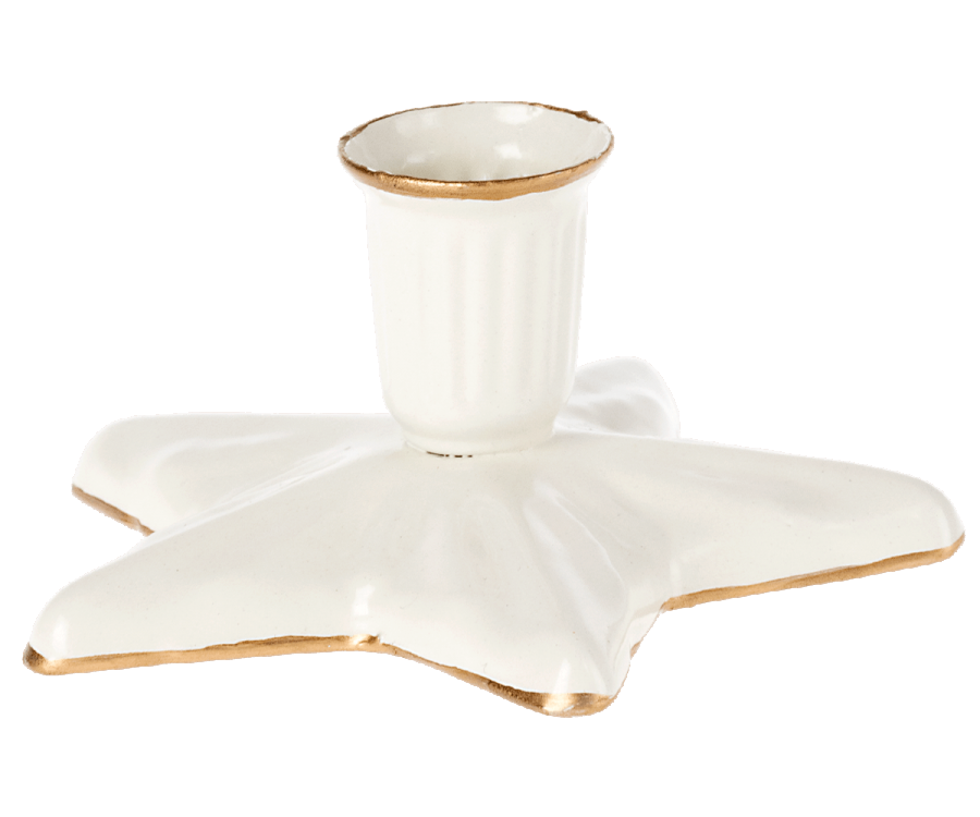 Maileg FW22 Candle holder Off White IN STOCK