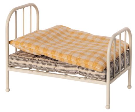 Maileg Vintage Style Metal Bed, Teddy Family- in stock!
